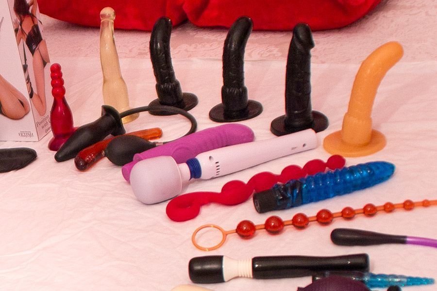 Erotische Spielzeuge bei Ekstase